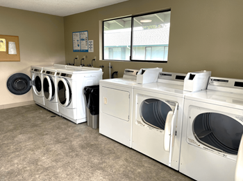 Onsite laundry facility